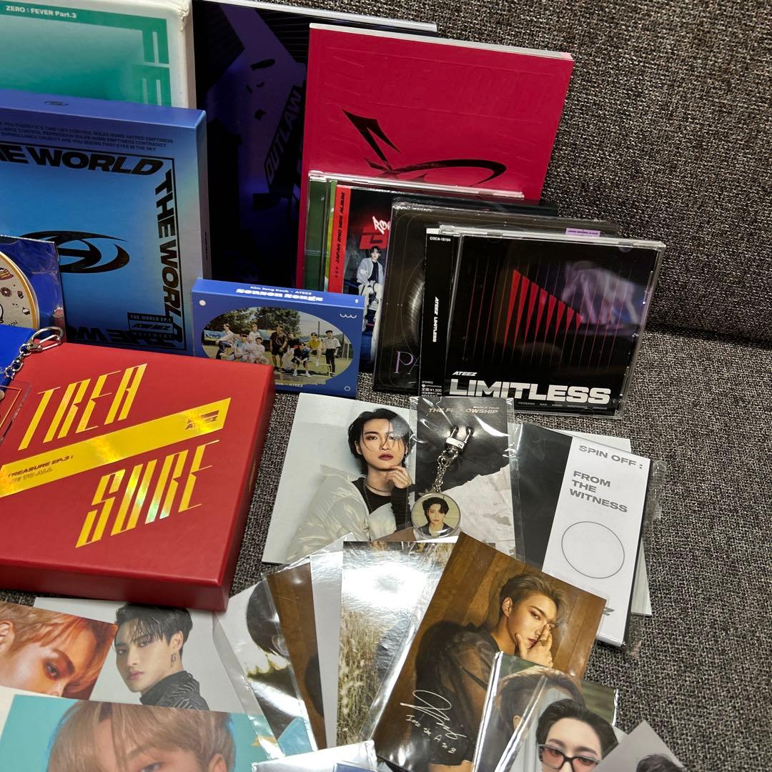 ATEEZ CD トレカ まとめ売り ソンファ SEONGHWA まとめセット