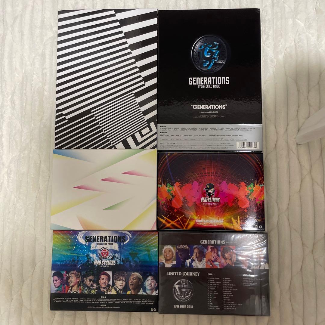 GENERATIONS アルバム LIVE Blu-ray セット