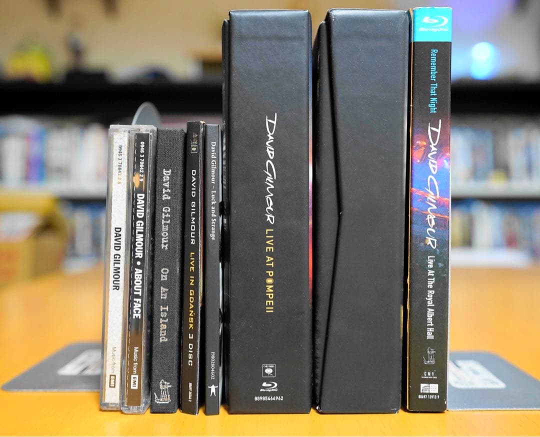 David Gilmour ソロCD まとめ