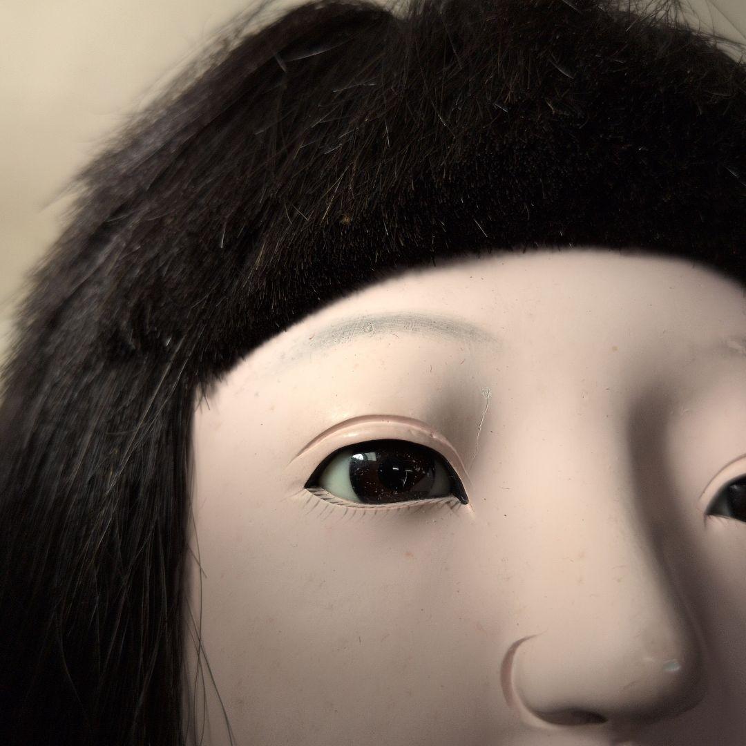 可愛いお顔　約51センチ　古い市松人形　いちまさん