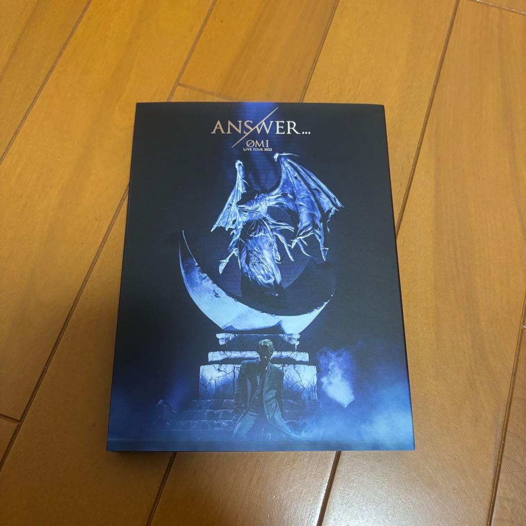 ØMI LIVE TOUR 2022 ANSWER… 受注生産初回限定盤