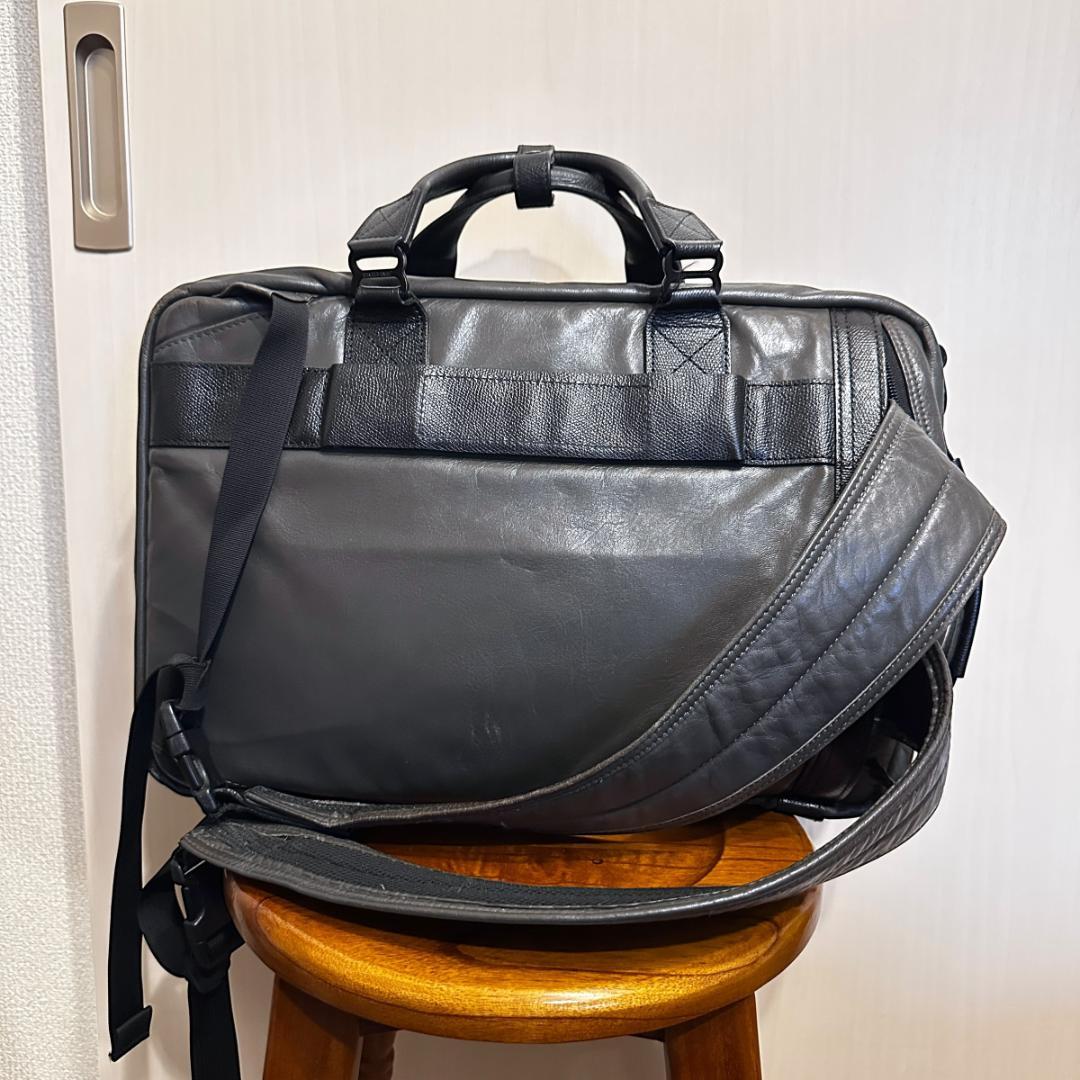 BRIEFING リュック 3way レザー ナイロン 黒 ビジネス bg165