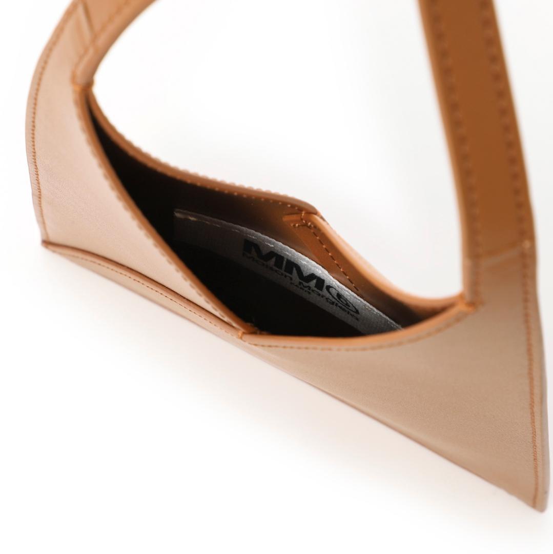 【定価6.4万】マルジェラ MM6 ジャパニーズ ショルダーバッグ ブラウン