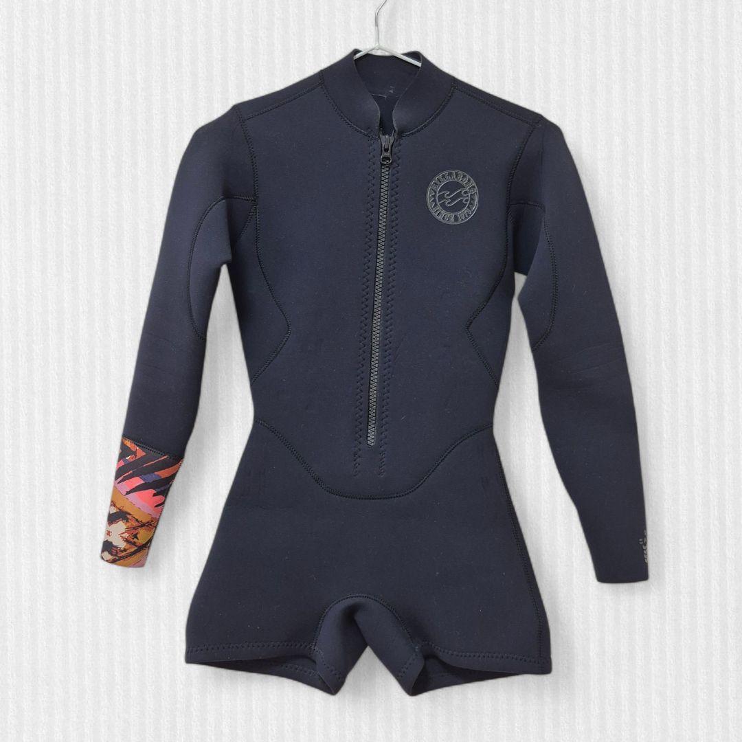 美品✨️BILLABONGウェットスーツ 2ミリ ロンスプ 着用2-3回 M