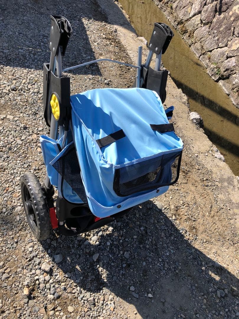 ペットカート ベビーカー バギー 犬 猫 多頭 犬/輪犬ケージ (B36)