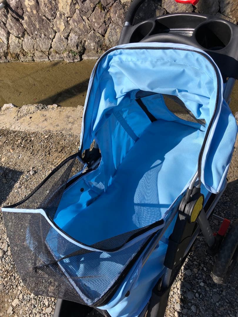 ペットカート ベビーカー バギー 犬 猫 多頭 犬/輪犬ケージ (B36)