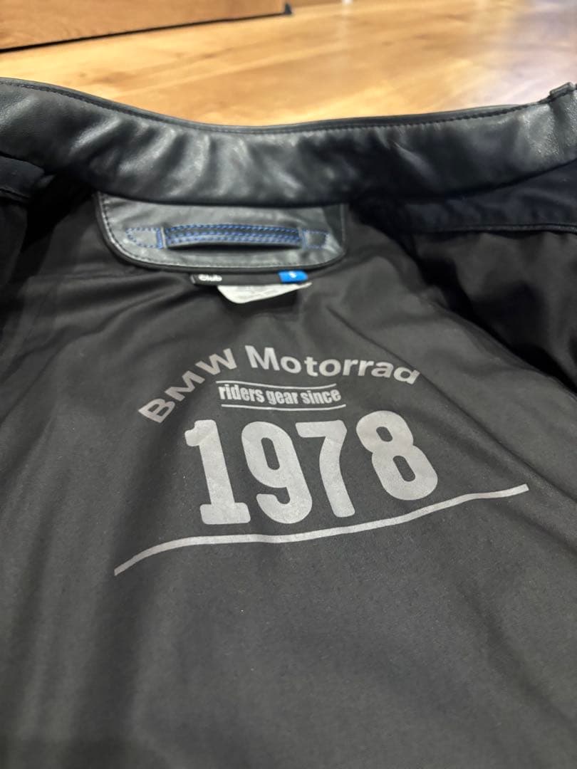 BMW クラブ ライダース レザー ジャケット