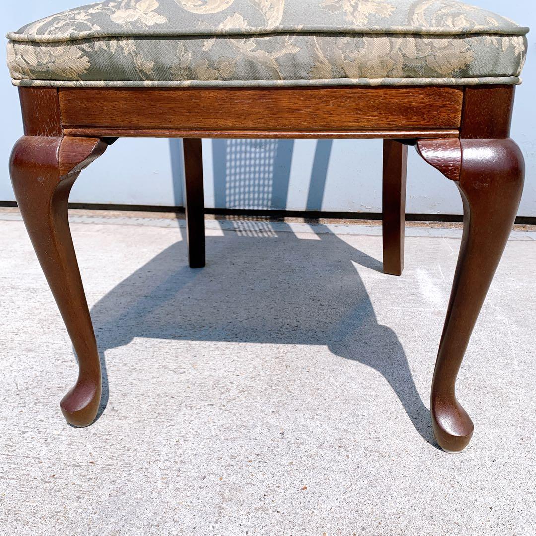 【美品】Maruni マルニ木工 ダイニングチェア アンティークチェア 猫脚①